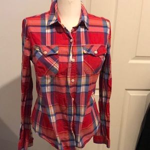 Plaid red shirt!
